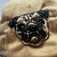 Pug Embroidered Hat, Custom Baseball Cap, Custom by your Pet photo Hand embroidery Hat, Pet Embroidery Hat, Personalize gift