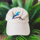 Bird Embroidered Hat, Custom Embroidery Hat, Hand Embroidery Hat, Embroidered Woman Cap, Personalized gifts, Gifts for Her, Gift for Mom.