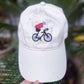 Bicycle Embroidery Hat, Custom Embroidery Hat, Bicycle embroidery design, Dad Cap, Couple Cap, Bicycle Lover Gifts, Gift For Dad