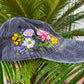 Customs Carolina Wild Flowers Embroidery Cap, Floral Embroidered Cap, Embroidery Woman Cap, Personalize gifts, Gifts for Her, Gift for Mom.