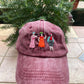 Pink Sisterhood embroidery cap | Gift for her | Fashion embroidery hat | Custom embroidery cap