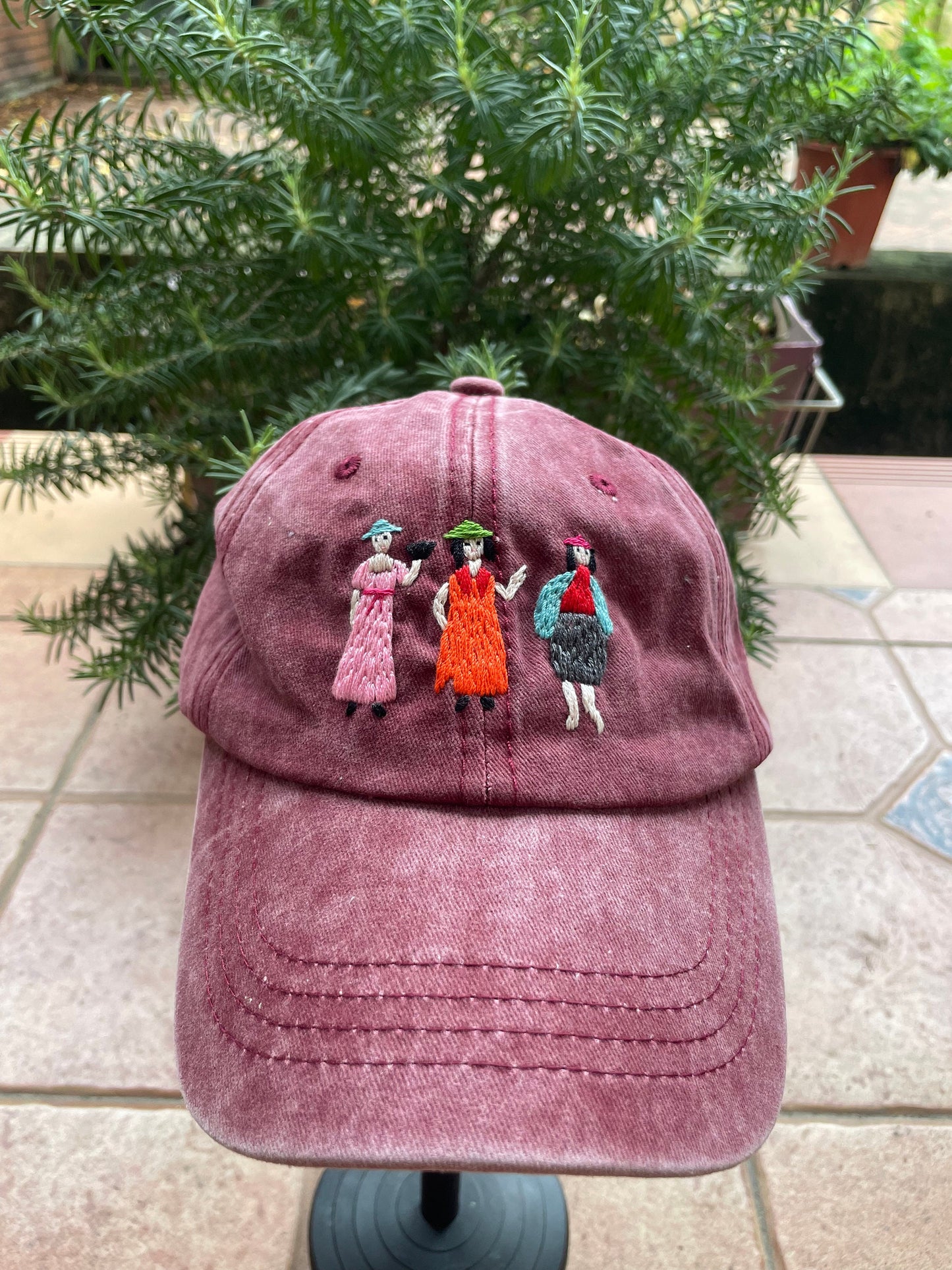 Pink Sisterhood embroidery cap | Gift for her | Fashion embroidery hat | Custom embroidery cap