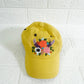 Yellow Embroidered Children Hat, Embroidery toddler hat, Embroidery Baby Cap, Personalize gifts, Unisex Children Hat, Unisex Toddel Fashion