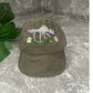 Dinosaur embroidery baby hat | Dinosaur embroidery bonnets | Dinosaur embroidery baby cap | Embroidery cotton baby hat.