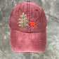 Embroidery Christmas Cap, Embroidered christmas Fashion, custom christmas cap, Christmas gifts, Personalized gifts, Baseball Cap, Dad Cap