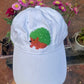 Hand Embroidered Hat, Baseball Cap, Custom Embroidery Hat, Floral Embroidery Hat, Embroider Woman Cap, Personalize gifts.