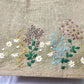 Embroidery jute tote bag | Embroidery Daisy jute tote bag |Embroidery Floral jute tote bag | gift for friend | gift for mom | gift for her