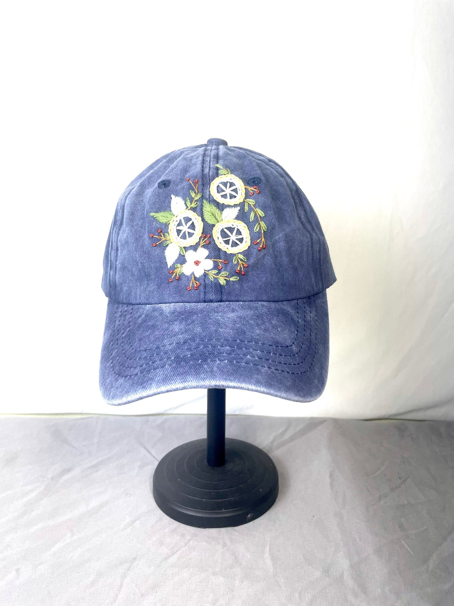 Steampunk inspired Embroidery Hat, Custom Embroidery Hat, Embroidery cap, Bicycle embroidery design, Dad Cap, Gift for Dad Personalized Gift