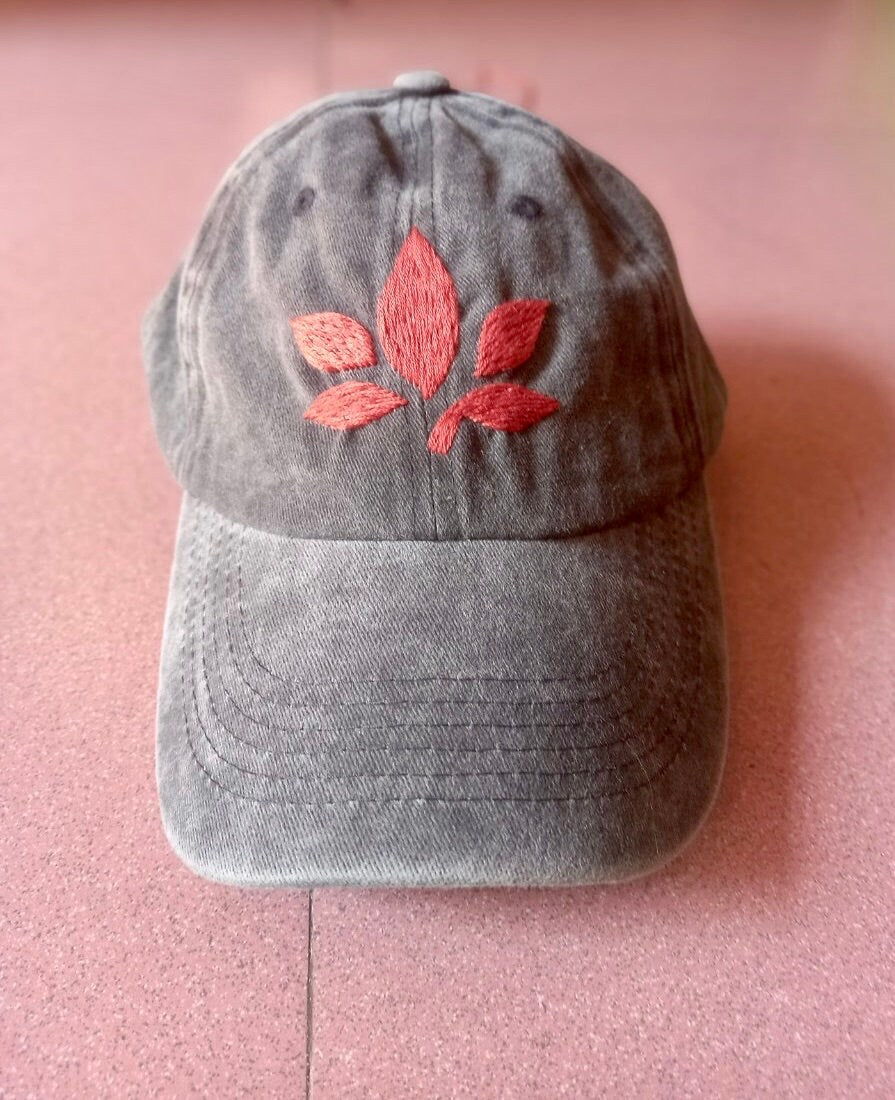 Combo of Floral Embroidery Bucket Hat Customs Design