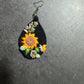 Sunflowers embroidery necklaces | Handmade  | Personalizable Jewelry | Unique necklaces | Floral necklace , Christmas gifts, Birthday Gifts