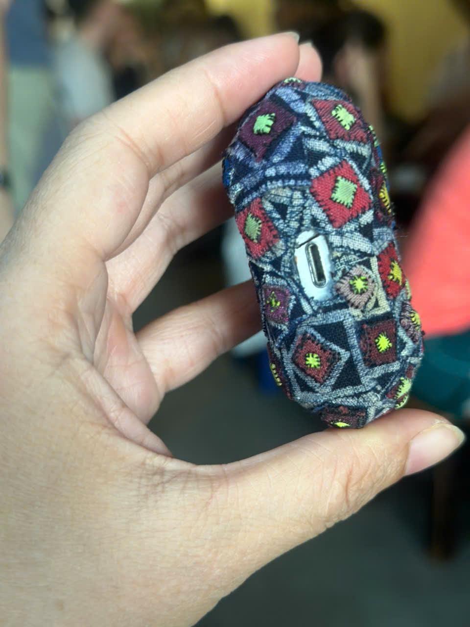 Personalized Hmong-Inspired AirPod Case Cover | Unique Handmade Design | All-Type Airpod Case Cover | Personalized Gift